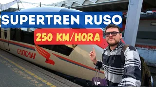 Así es un TREN Ruso de ALTA VELOCIDAD | Moscú - Leningrado (San Petersburgo)