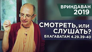 2019.11.14 - ШБ 4.29.39-40. Смотреть, или слушать? (Вриндаван) - Бхакти Вигьяна Госвами