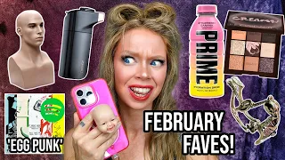 FEBRUARY FAVORITES 2024 (recs from the weirdest person you know...)