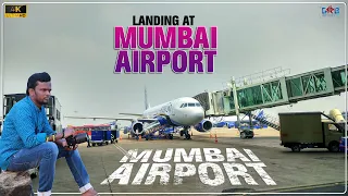 Landing at Mumbai International Airport┃Maharashtra┃4K┃GRB Videography