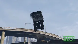 Terminator 2 truck chase scene gta v online Ps4 inseguimento camion ITCG