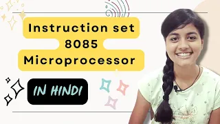 Instruction set of 8085 microprocessor//INTRODUCTION