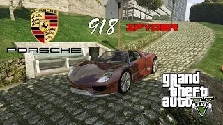 Porsche 918 Spyder - GTA 5 Gameplay & First Look - PC MODS!