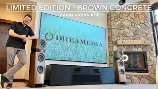 NEW! Limited Edition - Focal Sopra N°2 Loudspeaker - Brown Concrete & Black Ostrea - UNBOXING