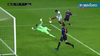 Ter Stegen Amazing Save VS Sevilla HD