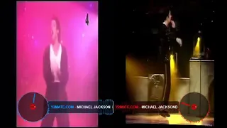 Billie Jean Live Munich 92 vs Helsinki 97 comparison (comparación)