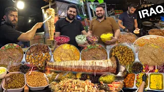 IRAQ! Slemani Street Food | Kurdistan INSANELY delicious Fast FOOD Style
