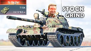 PAINFUL T-55A Stock Grind Experience💀