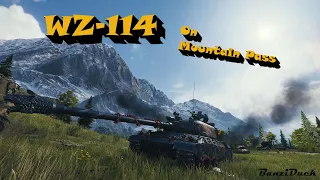 WOT - WZ-114 on Mountain Pass