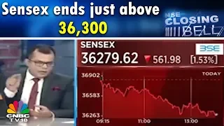 Closing Bell- 24th Sept | Sensex ends just above 36,300, Nifty gives up 11,000 | CNBC-TV18