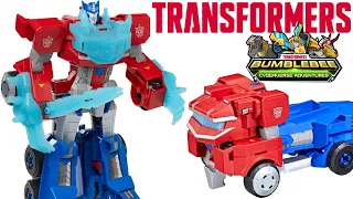 Transformers Optimus Prime Roll n Change Dinobots Unite Cyberverse Adventures