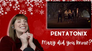Danielle Marie Reacts to Pentatonix-"Mary did you know?" DAY 1: Fa-la-la-idays