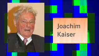 Joachim Kaiser und Michael Krüger