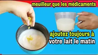 si vous mettez ceci dans votre LAIT 🥛du matin, 🙊 vous ne croirez pas ce qui arrivera a votre corps