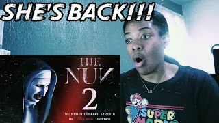 The Nun 2 - Official Trailer REACTION!!! #thenun2