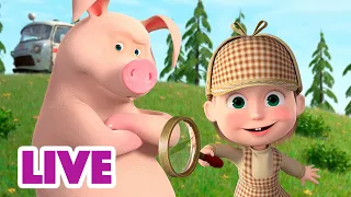 🔴 AO VIVO 👱♀️🐻 Masha e o Urso 👍 Hora de uma boa história  📖🔖 Masha and the Bear