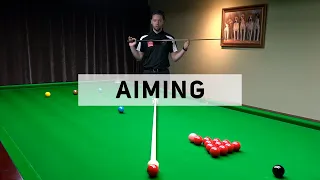 AIMING: How to & Most Common Mistakes / Snooker Tutorial for Beginners