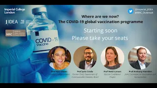 Where are we now? The global COVID-19 vaccine rollout – special webinar