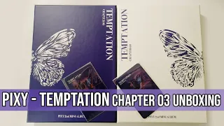 PIXY - Temptation Album Unboxing