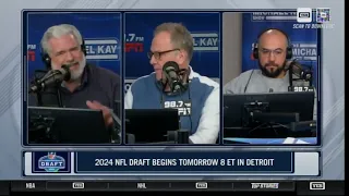 2024 NFL Draft Discussion - The Michael Kay Show TMKS April 24 2024