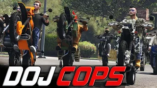 Two-Wheeled Takeover | Dept. of Justice Cops | Ep.1229