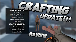 NEW CRAFTING UPDATE + NEW WEAPONS | ROBLOX OHIO!!