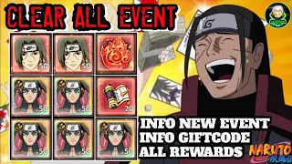 New Info & Clear All Event Ultimate Ninja Afk | Ninja Glory