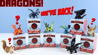 How to Train Your Dragon Mystery Dragons Blind Boxes Review & Codes Spin Master