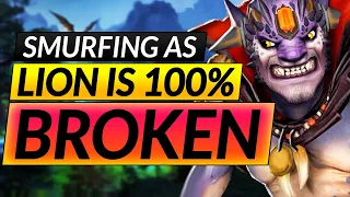 How to RANK UP with EVERY HERO - LION SMURF ANALysis and Tips - Dota 2 Guide