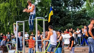 TOP 15 HARDEST MUSCLE UPS IN ALL STREET WORKOUT