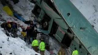 Oregon Bus Crash: 9 Dead on Icy Mountain Pass Called 'Dead Man's Pass'