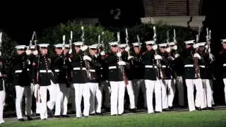 Marine Silent Drill Platoon - Marine Barracks, 8th & I, Washington D.C. - July 5th 2013
