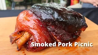 Smoked Pork Picnic | Picnic Shoulder Smoked on Big Green Egg