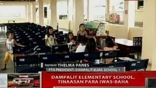 QRT: Dampalit Elementary School sa Malabon, tinaasan para iwas-baha