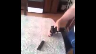 Makarov disassembly and assembly with one hand