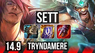 SETT vs TRYNDAMERE (TOP) | 600+ games | EUW Master | 14.9