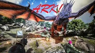 ARK: Survival Evolved Выжженная земля. Начинаем изучать новую карту с нуля.