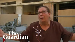 'No sense, no dignity': woman who lost home in Beirut blast berates Lebanon's politicians