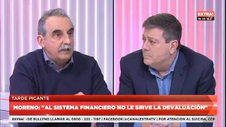 Guillermo Moreno con Tomás Méndez en Extra TV 27/9/23