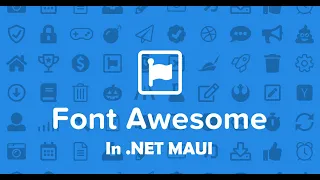 How to use Font Awesome In .NET MAUI