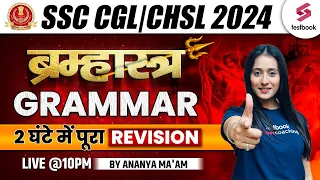 Complete Grammar Revision Class for SSC CGL/CHSL 2024 | English by Ananya Ma'am