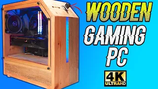 diy wooden gaming pc case