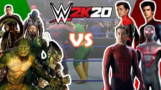 Sinister Six vs Spiderman - WWE 2K20