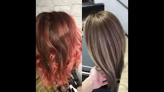 Как покрасить парик/ how to dye a wig
