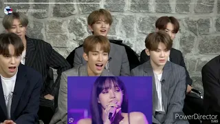 seventeen Reaction BLACKPINK Love To Hate Me + You Never Know - The Show