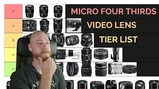 Ranking Every Micro Four Thirds Lens (For Video) M4/3 Tier List