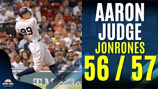 JUDGE se sacude en BOSTON con DOS jonrones | HR 56 y 56 | Béisbol Global
