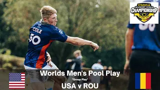 2022 Spikeball x IRF Worlds | Men's Group Play | USA v ROU | Spikeball Roundnet