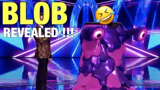 The Masked Singer The Blob REVEALED As Comedic Legend (Episode 6)