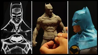 sculpting Batman